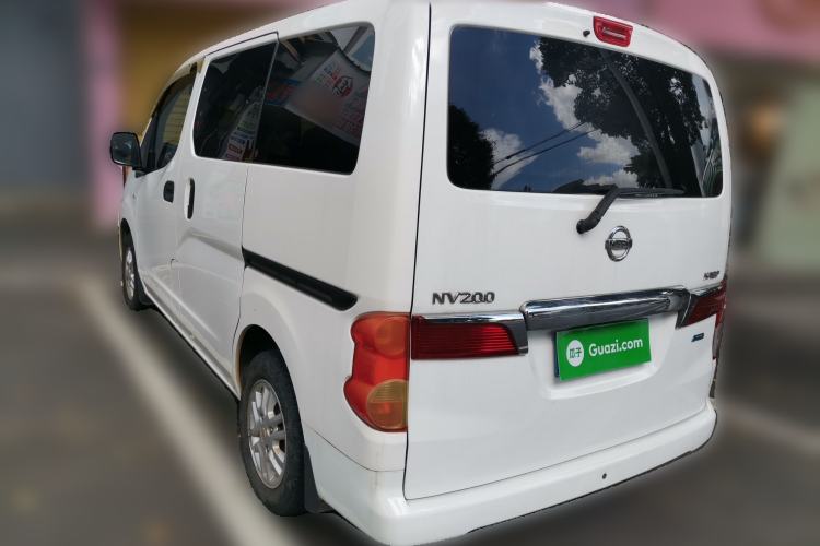 Used Nissan NV200 2014 1.6L Manual Luxury Model China V Standard Rear Left 45 Deg