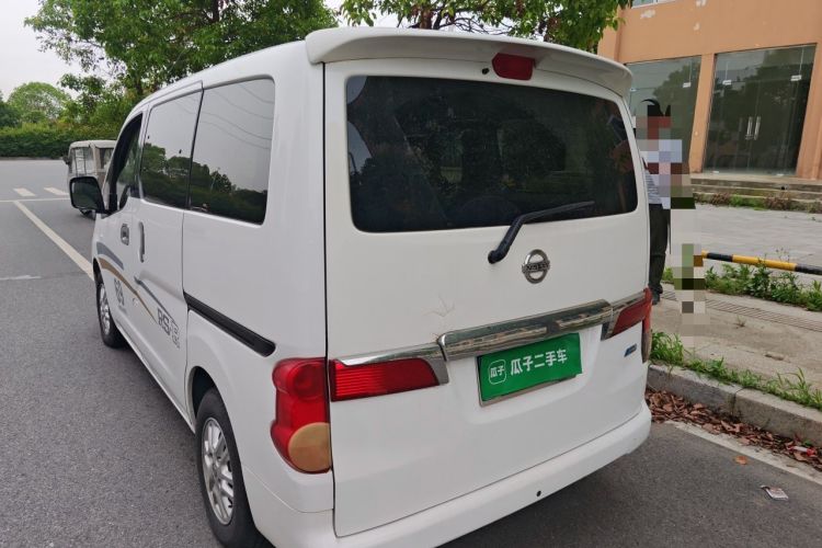 Used Nissan NV200 2014 1.6L CVT Zunya Model China IV Standard Rear Left 45 Deg