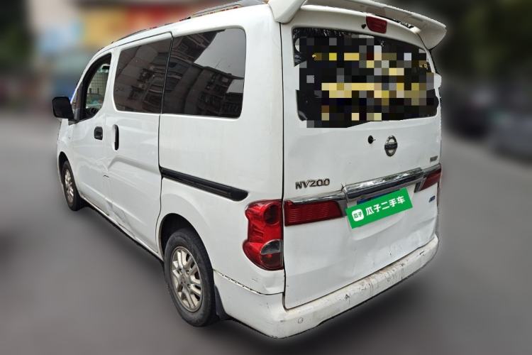 Used Nissan NV200 2014 1.6L Manual Luxury Model China V Standard Rear Left 45 Deg