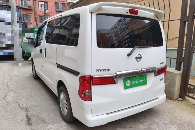 Used Nissan NV200 2014 1.6L Manual Luxury Model China IV Standard Rear Left 45 Deg