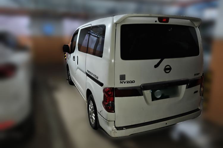Used Nissan NV200 2014 1.6L CVT Zunya Model China IV Standard Rear Left 45 Deg