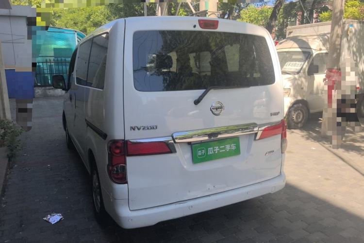 Used Nissan NV200 2014 1.6L CVT Luxury Model China V Standard Rear Left 45 Deg