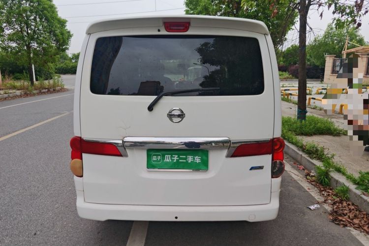 Used Nissan NV200 2014 1.6L CVT Zunya Model China IV Standard Rear
