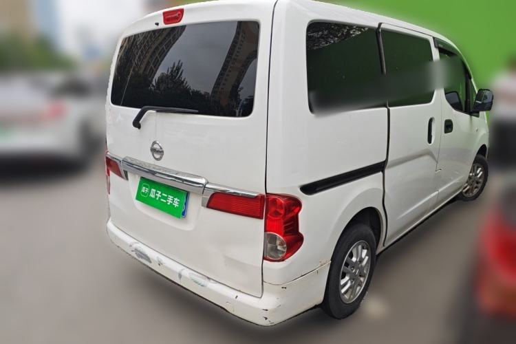 Used Nissan NV200 2014 1.6L CVT Zunya Model China IV Standard Rear Right 45 Deg