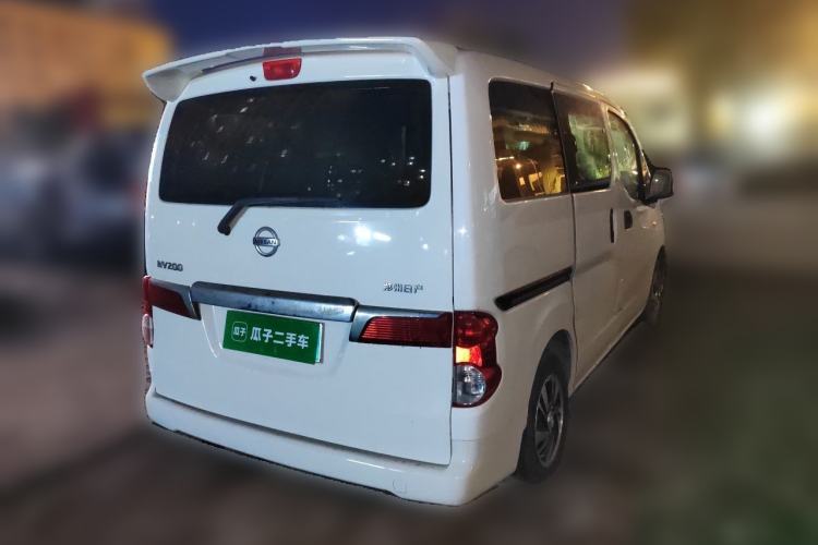 Used Nissan NV200 2014 1.6L Manual Luxury Model China IV Standard Rear Right 45 Deg