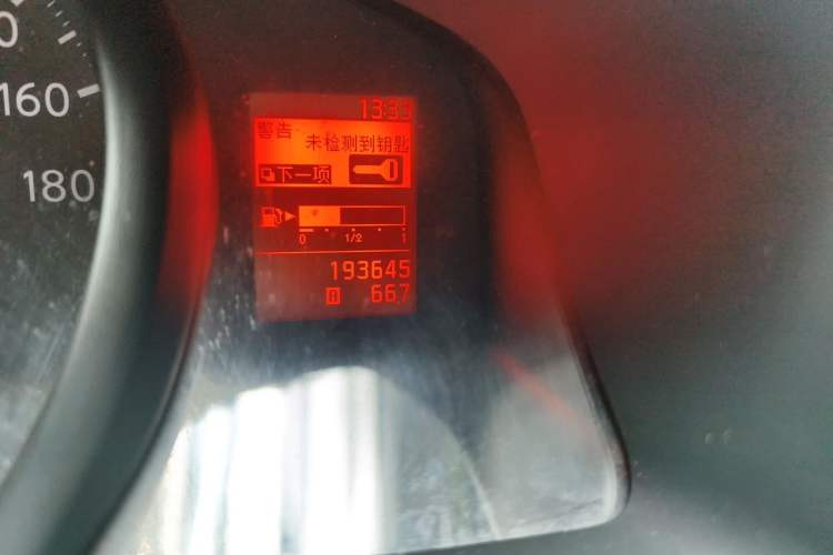 Used Nissan NV200 2016 1.6L Manual Zunya Model Odometer Close Up