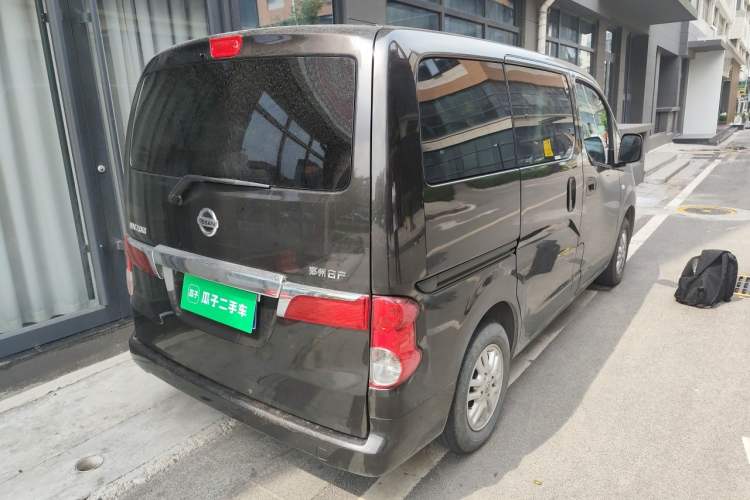 Used Nissan NV200 2016 Revised Version 1.6L Manual Luxury Edition Rear Right 45 Deg