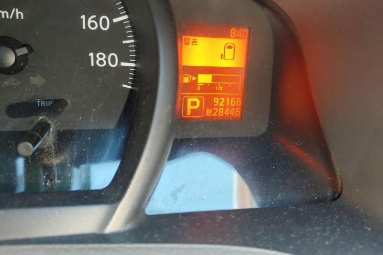 Used Nissan NV200 2016 1.6L CVT Luxury Model Odometer Close Up
