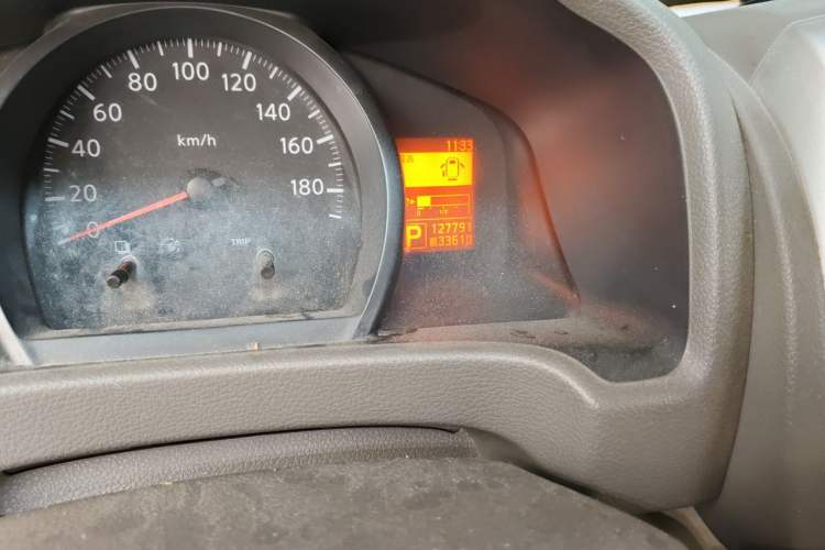 Used Nissan NV200 2018 1.6L CVT Luxury Model Odometer Close Up