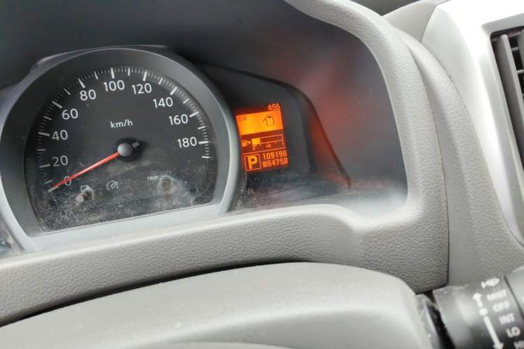 Used Nissan NV200 2018 1.6L CVT Luxury Model Odometer Close Up