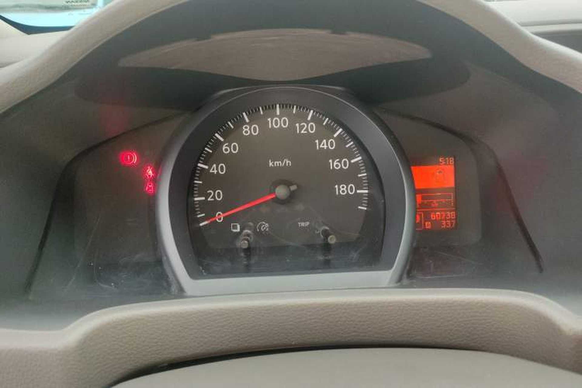 Used Nissan NV200 2018 1.6L CVT Luxury Model Instrument Cluster