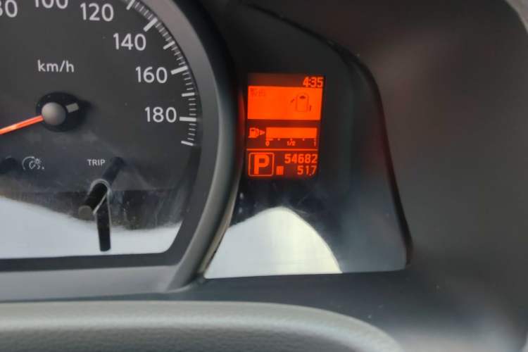 Used Nissan NV200 2018 1.6L CVT Luxury Model Odometer Close Up