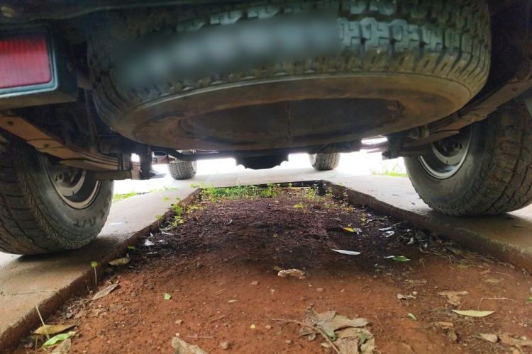 Used Nissan Paladin 2008 2.4L 4x4 Standard Edition Chassis Rear