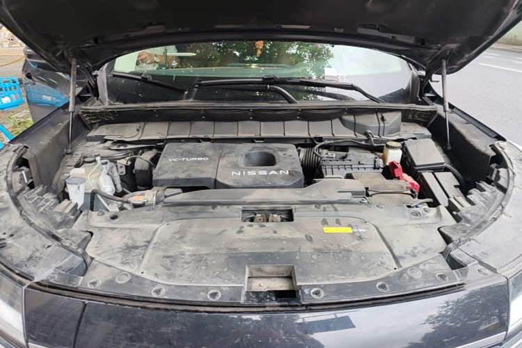 Used Nissan Pathfinder 2024 380 VC-TURBO Four-Wheel Drive Intelligent Driving Version 6 Seats Engine Bay