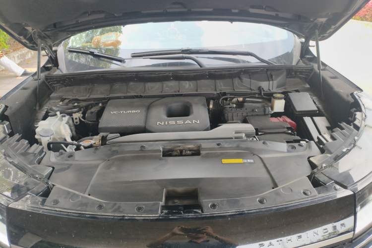 Used Nissan Pathfinder 2024 380 VC-TURBO Two-Wheel Drive Smart Enjoyment Version 7 Seats Engine Bay