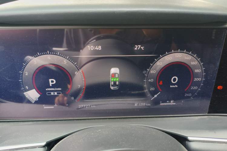 Used Nissan Pathfinder 2024 380 VC-TURBO Two-Wheel Drive Smart Enjoyment Version 7 Seats Instrument Cluster