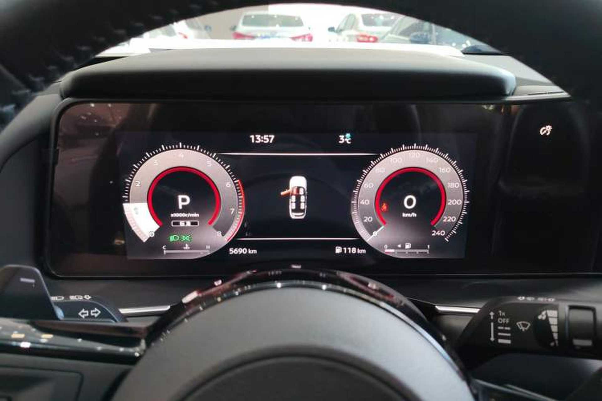 Used Nissan Pathfinder 2024 380 VC-TURBO Two-Wheel Drive Smart Edition 6 Seats Instrument Cluster