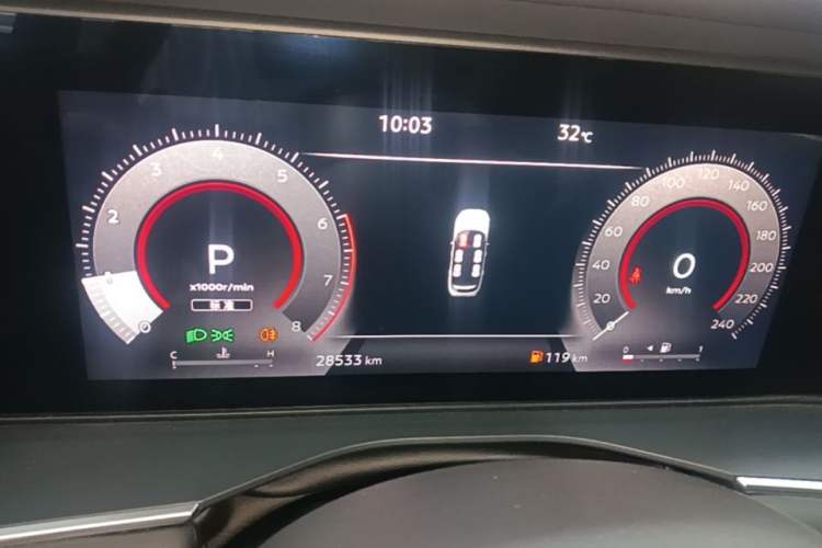 Used Nissan Pathfinder 2024 380 VC-TURBO Two-Wheel Drive Smart Enjoyment Edition 6 Seats Instrument Cluster