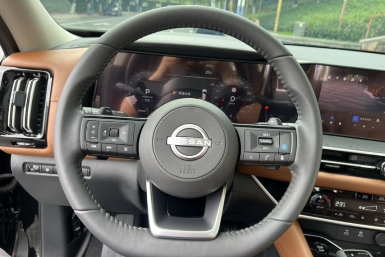 Used Nissan Pathfinder 2024 380 VC-TURBO Four-Wheel Drive Intelligent Driving Version 6 Seats Steering Wheel
