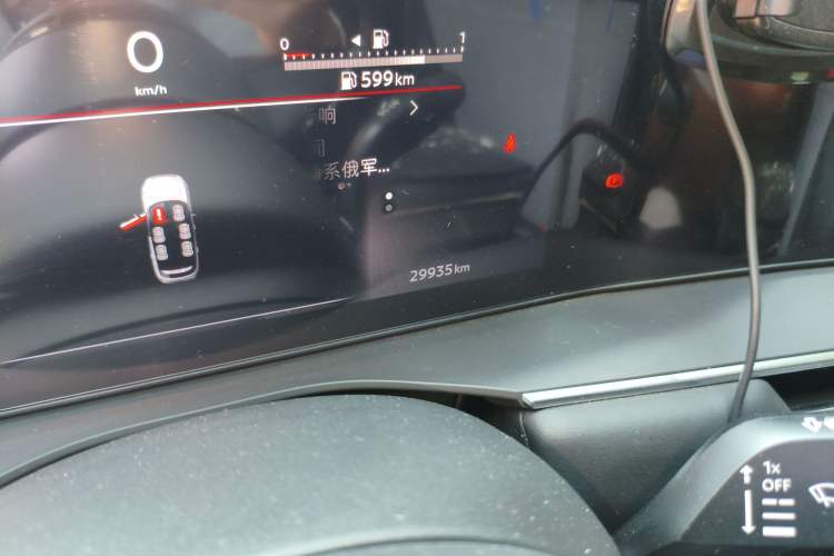 Used Nissan Pathfinder 2024 380 VC-TURBO Four-Wheel Drive Intelligent Driving Version 6 Seats Odometer Close Up
