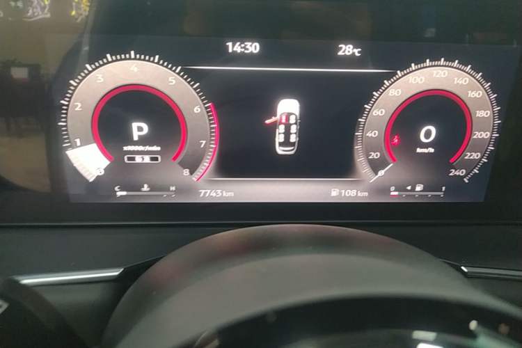 Used Nissan Pathfinder 2024 380 VC-TURBO Two-Wheel Drive Smart Enjoyment Edition 6 Seats Instrument Cluster