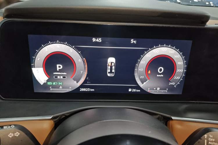 Used Nissan Pathfinder 2024 380 VC-TURBO Four-Wheel Drive Prestige Edition 6 Seats Instrument Cluster