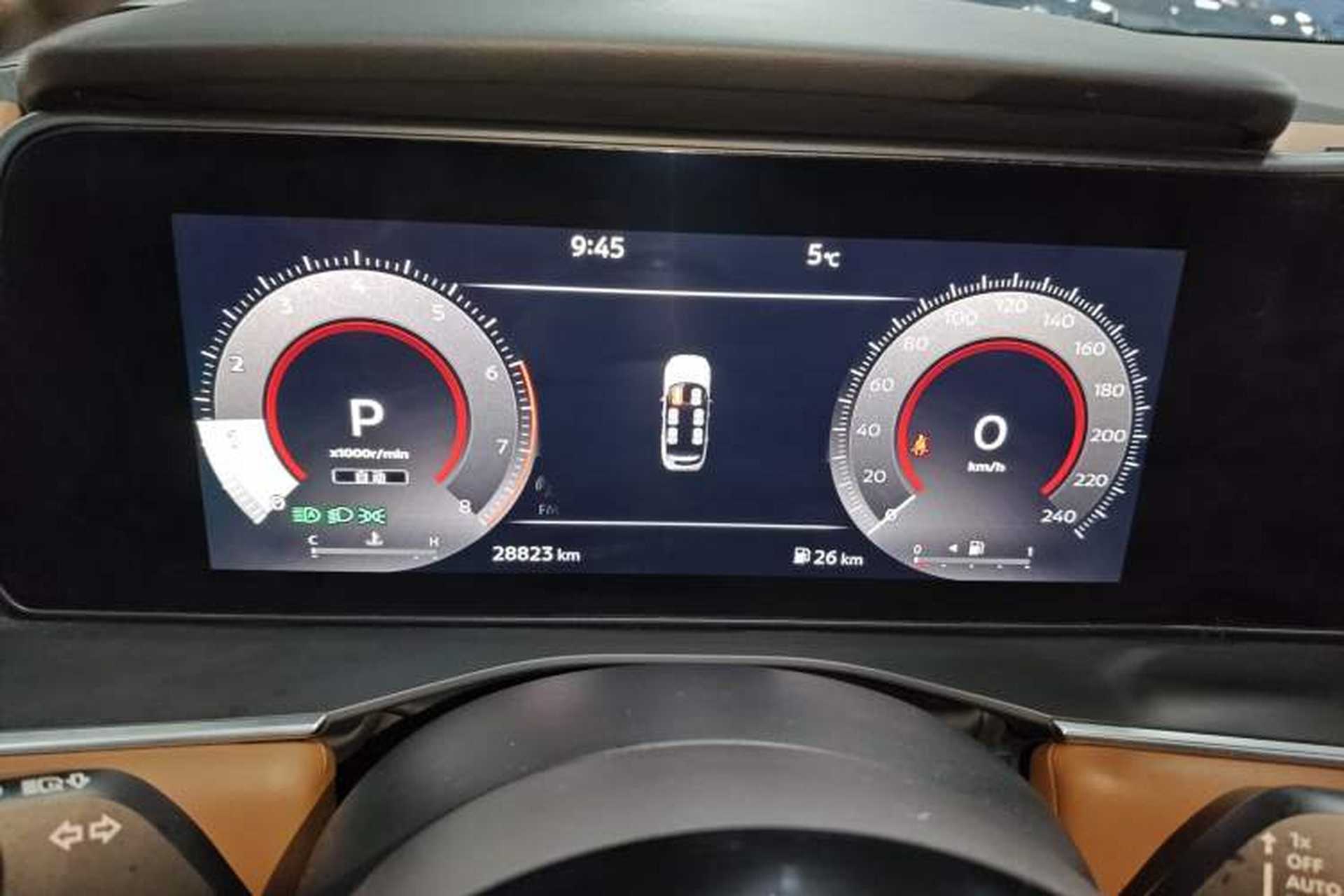 Used Nissan Pathfinder 2024 380 VC-TURBO Four-Wheel Drive Prestige Edition 6 Seats Instrument Cluster