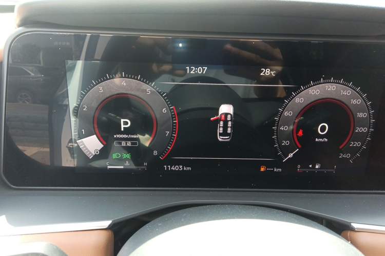 Used Nissan Pathfinder 2024 380 VC-TURBO Four-Wheel Drive Prestige Edition 6 Seats Instrument Cluster