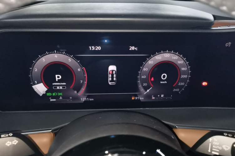 Used Nissan Pathfinder 2024 380 VC-TURBO Four-Wheel Drive Prestige Edition 6 Seats Instrument Cluster