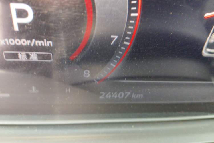Used Nissan Pathfinder 2024 380 VC-TURBO Two-Wheel Drive Smart Edition 7 Seats Odometer Close Up