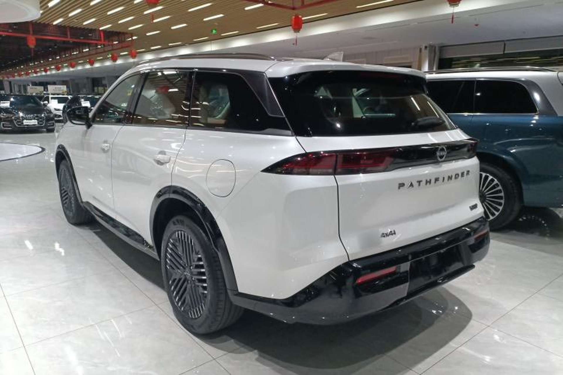 Used Nissan Pathfinder 2024 380 VC-TURBO Four-Wheel Drive Prestige Edition 6 Seats Rear Left 45 Deg