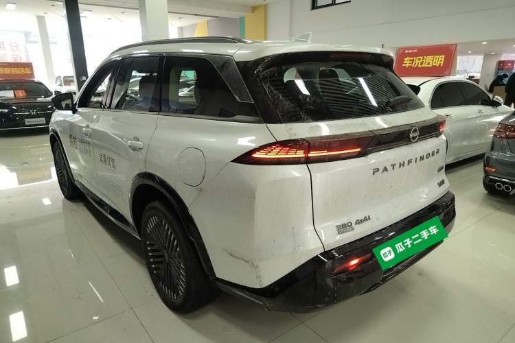Used Nissan Pathfinder 2024 380 VC-TURBO Four-Wheel Drive Prestige Edition 6 Seats Rear Left 45 Deg