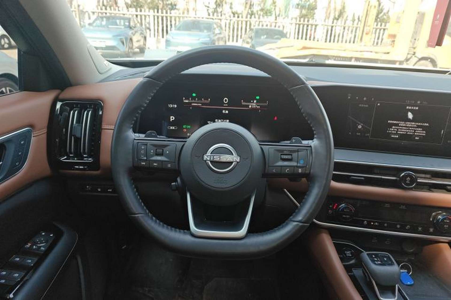 Used Nissan Pathfinder 2024 380 VC-TURBO Four-Wheel Drive Prestige Edition 6 Seats Steering Wheel