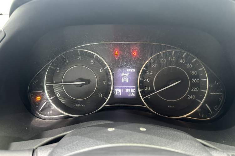Used Nissan Patrol  Odometer Close Up
