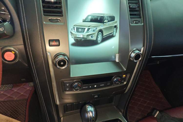 Used Nissan Patrol 2016 Y62 4.0L LE Middle East Edition Audio And AC Panel