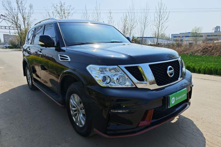 Used Nissan Patrol 2016 Y62 4.0L LE Middle East Edition Front Right 45 Deg