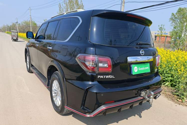 Used Nissan Patrol 2016 Y62 4.0L LE Middle East Edition Rear Left 45 Deg