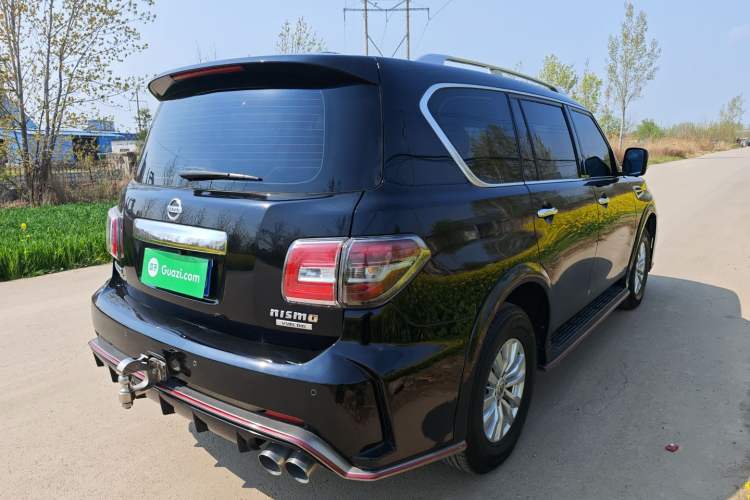 Used Nissan Patrol 2016 Y62 4.0L LE Middle East Edition Rear Right 45 Deg
