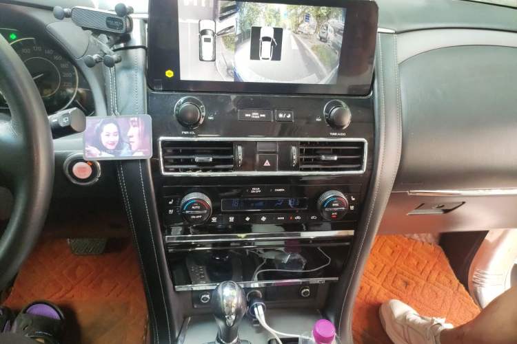 Used Nissan Patrol 2016 Y62 4.0L LE Middle East Edition Audio And AC Panel