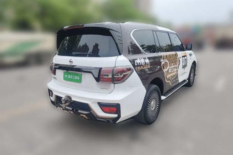 Used Nissan Patrol 2016 5.6L LE Rear Right 45 Deg