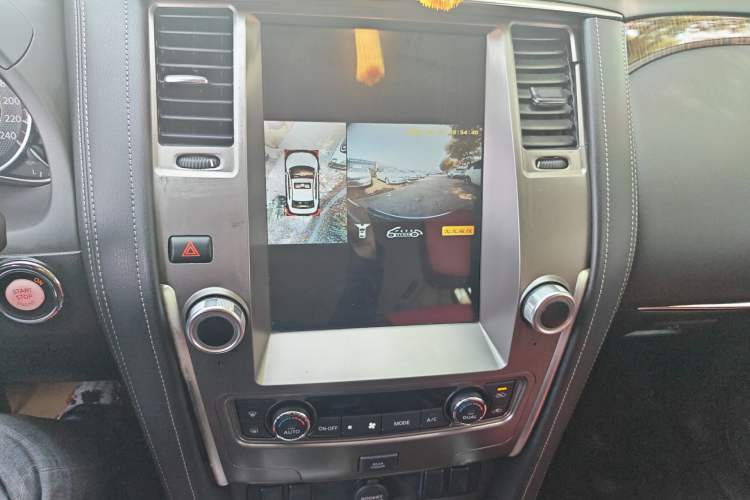Used Nissan Patrol 2017 4.0L XE Middle East Version Audio And AC Panel