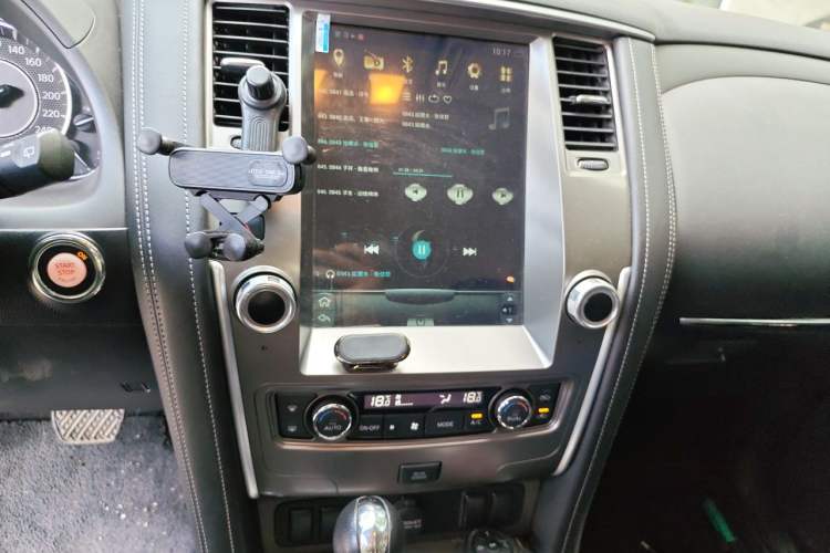 Used Nissan Patrol 2017 4.0L XE Middle East Version Audio And AC Panel
