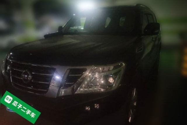 Used Nissan Patrol 2017 Y62 4.0L PLT Platinum 20-inch wheels Middle East specifications