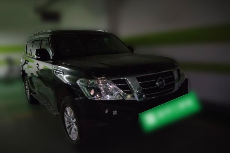 Used Nissan Patrol 2017 Y62 4.0L PLT Platinum 20-inch wheels Middle East specifications Front Right 45 Deg