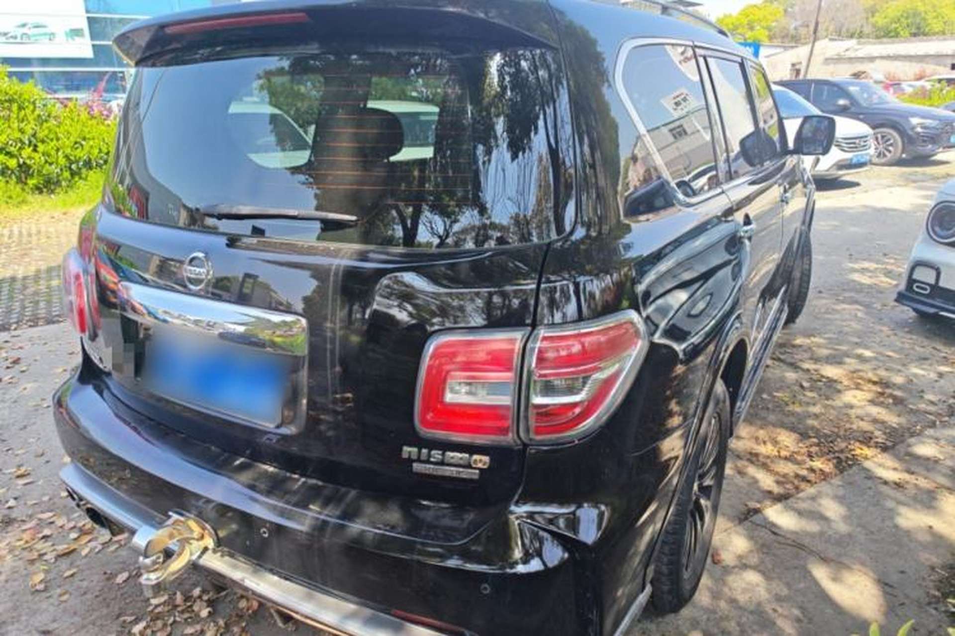 Used Nissan Patrol 2017 4.0L XE Middle East Version Rear Right 45 Deg