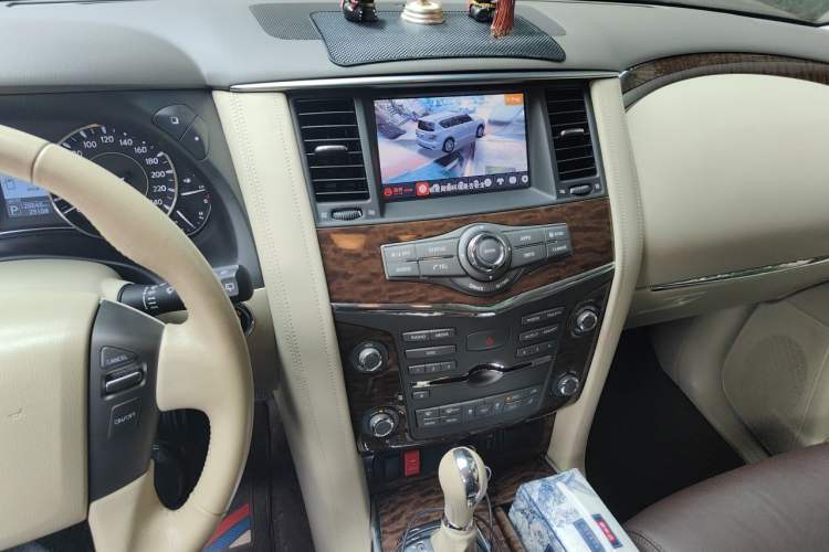 Used Nissan Patrol 2017 4.0L SE Middle East Version Audio And AC Panel