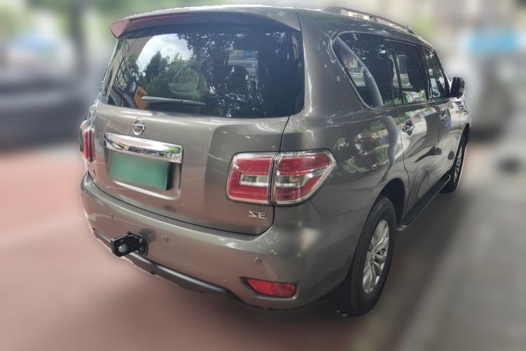 Used Nissan Patrol 2017 4.0L SE Middle East Version Rear Right 45 Deg