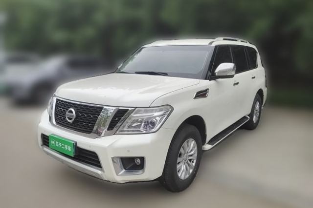 Used Nissan Patrol 4.0 seven-seater, Middle East specification, without a sunroof.