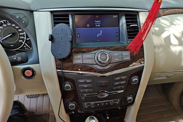 Used Nissan Patrol 2017 Y62 4.0L SE-T2 BOSE – Middle East Audio And AC Panel