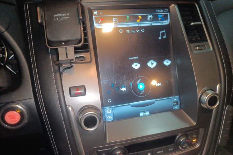 Used Nissan Patrol  Audio And AC Panel
